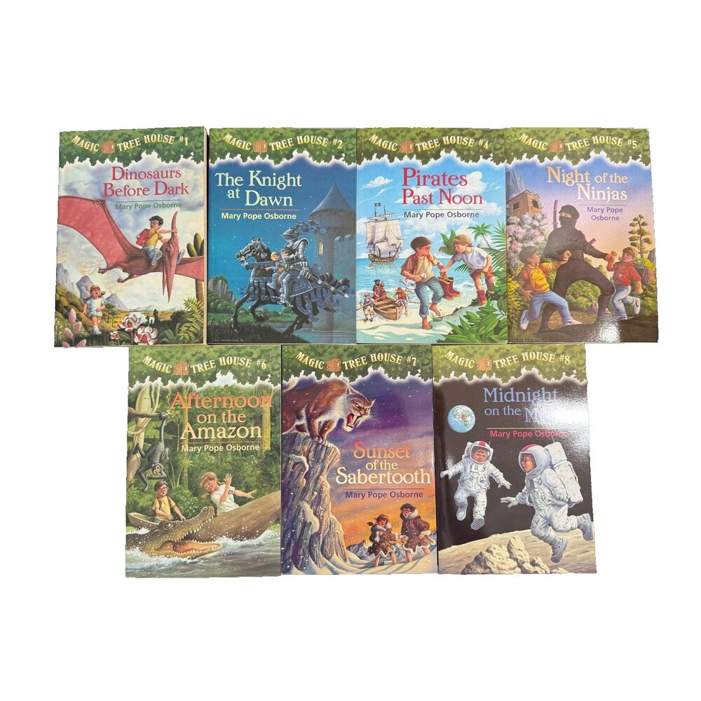 Magic Tree House Books Paperback Osborne Children's Lot of 7